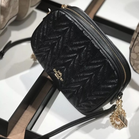 Coach Handbags - SOLD ⛔️Authentic COACH quilted Leather Crossbody